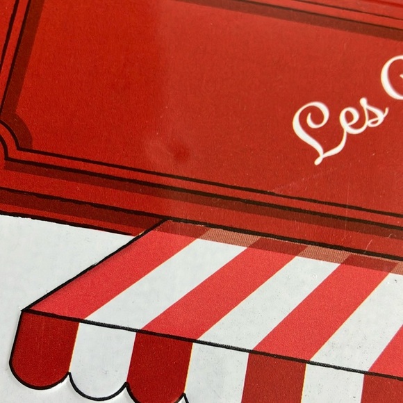 Set of 2 Paris France graphic themed French Biscuit metal Tins - Picture 8 of 13